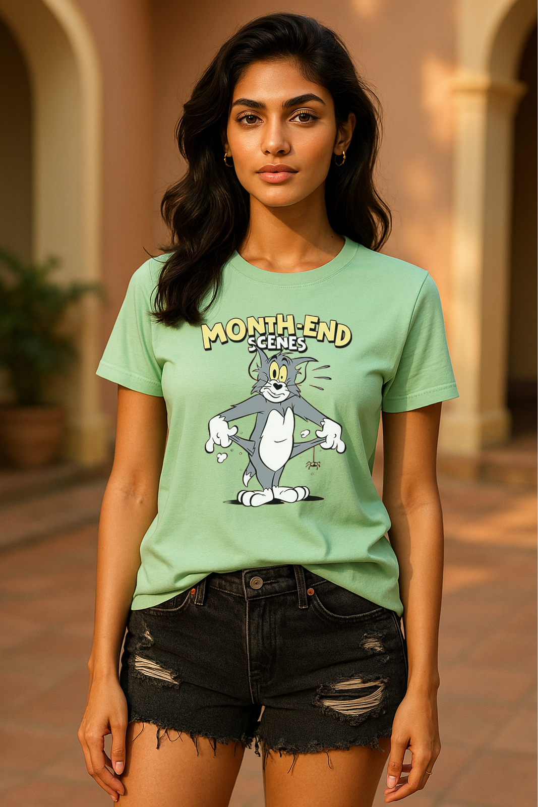 MONTH-END SCENES Tee πΈ | Broke But Still Hot