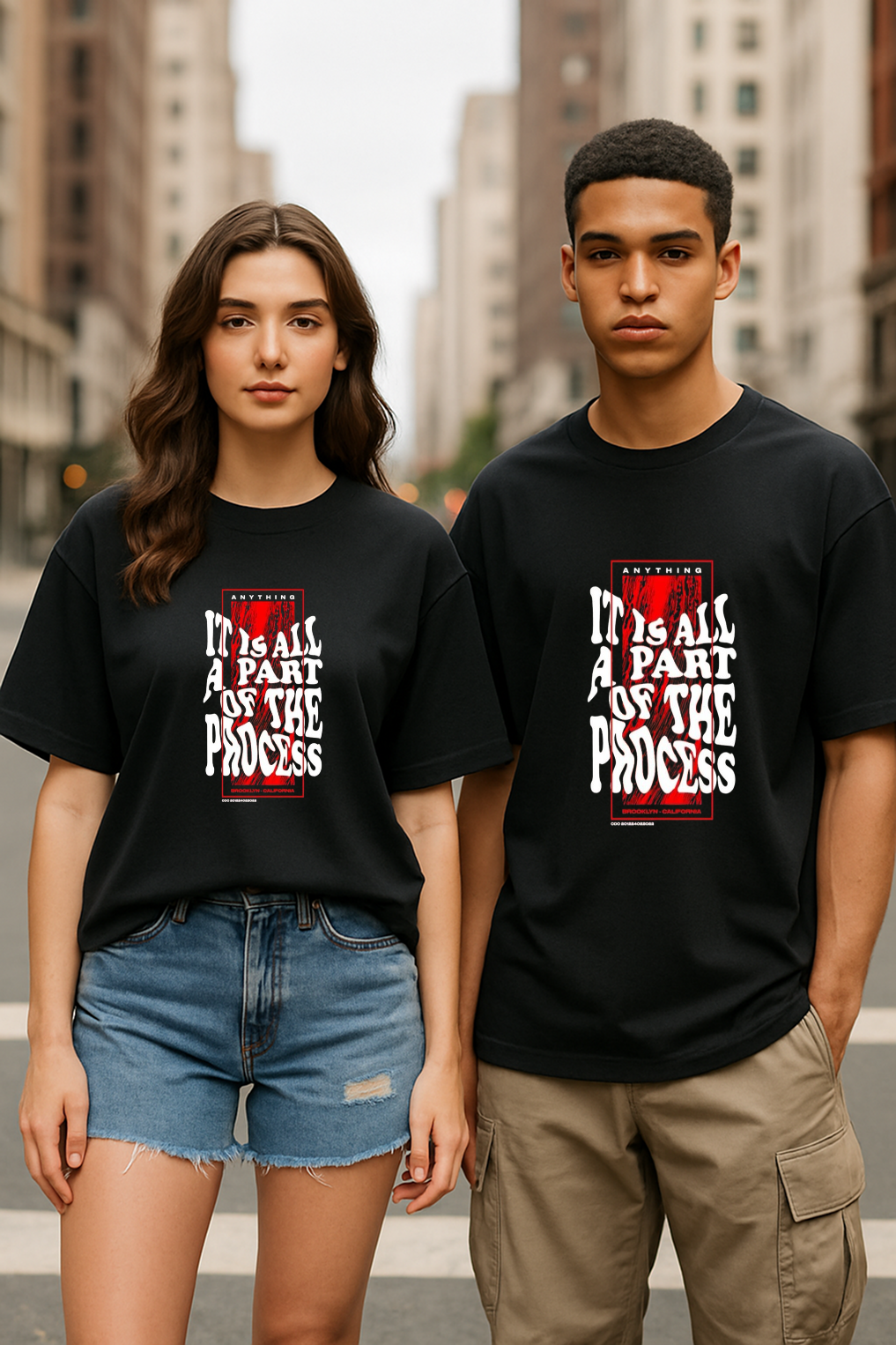 “The Process” – Brooklyn x California Statement Tee