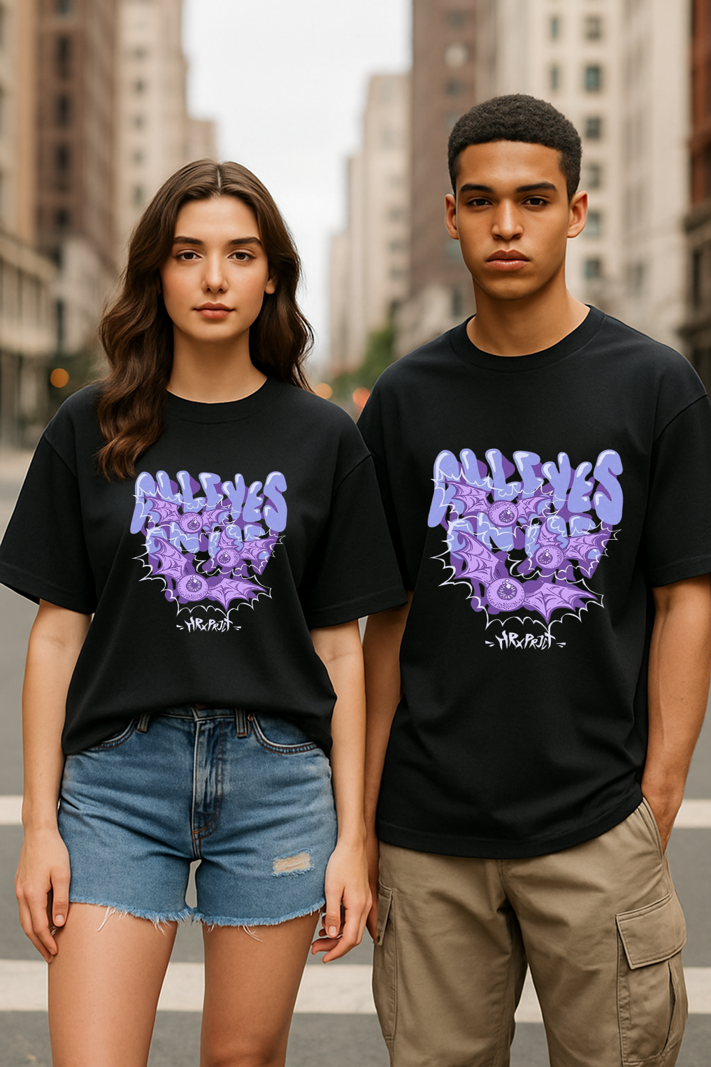 ALL EYES ON YOU ๐โ๐จ โ Oversized Unisex Tee | Watch the World Watch Back