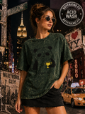 Panda Counts Vintage Wash Tee