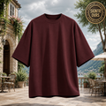 SIGNATURE OVERSIZED TEE • DENSE COTTON • STRUCTURED DRAPE