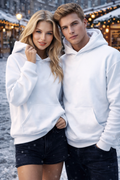 STORM BRN Solid Pullover Hoodie – Core Essential