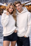 STORM BRN Solid Pullover Hoodie – Core Essential
