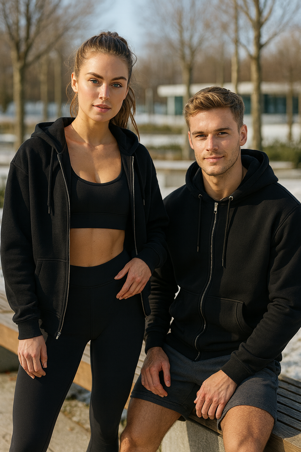 Chunky Zip Hoodie