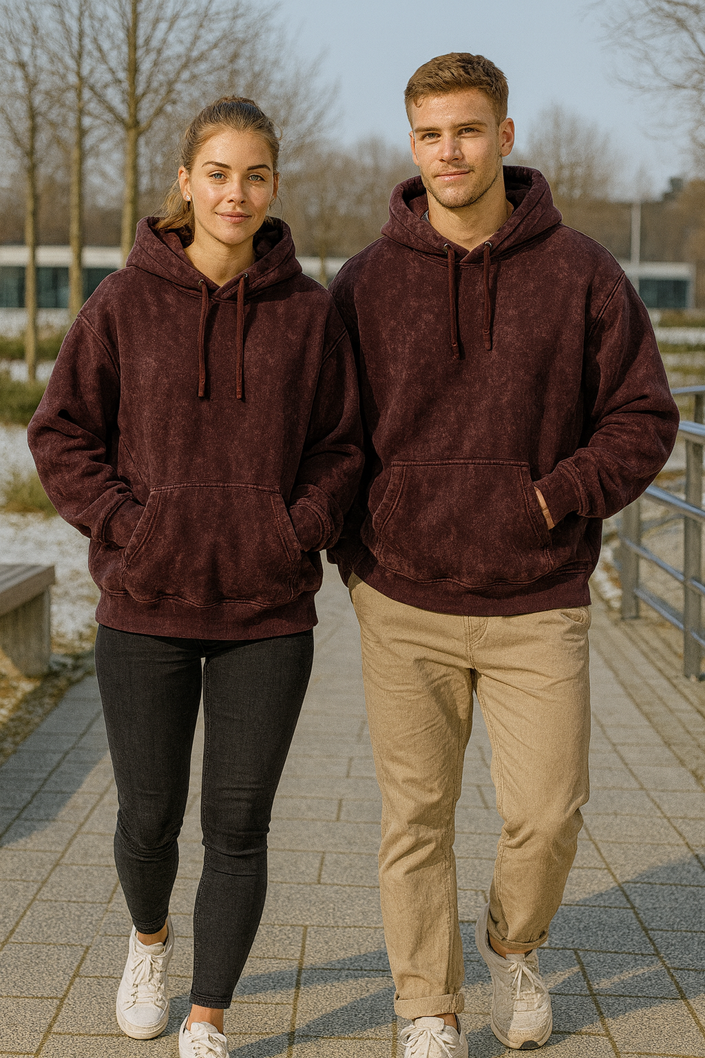 Stone-Washed Hoodie – Raw, Rugged & Street AF