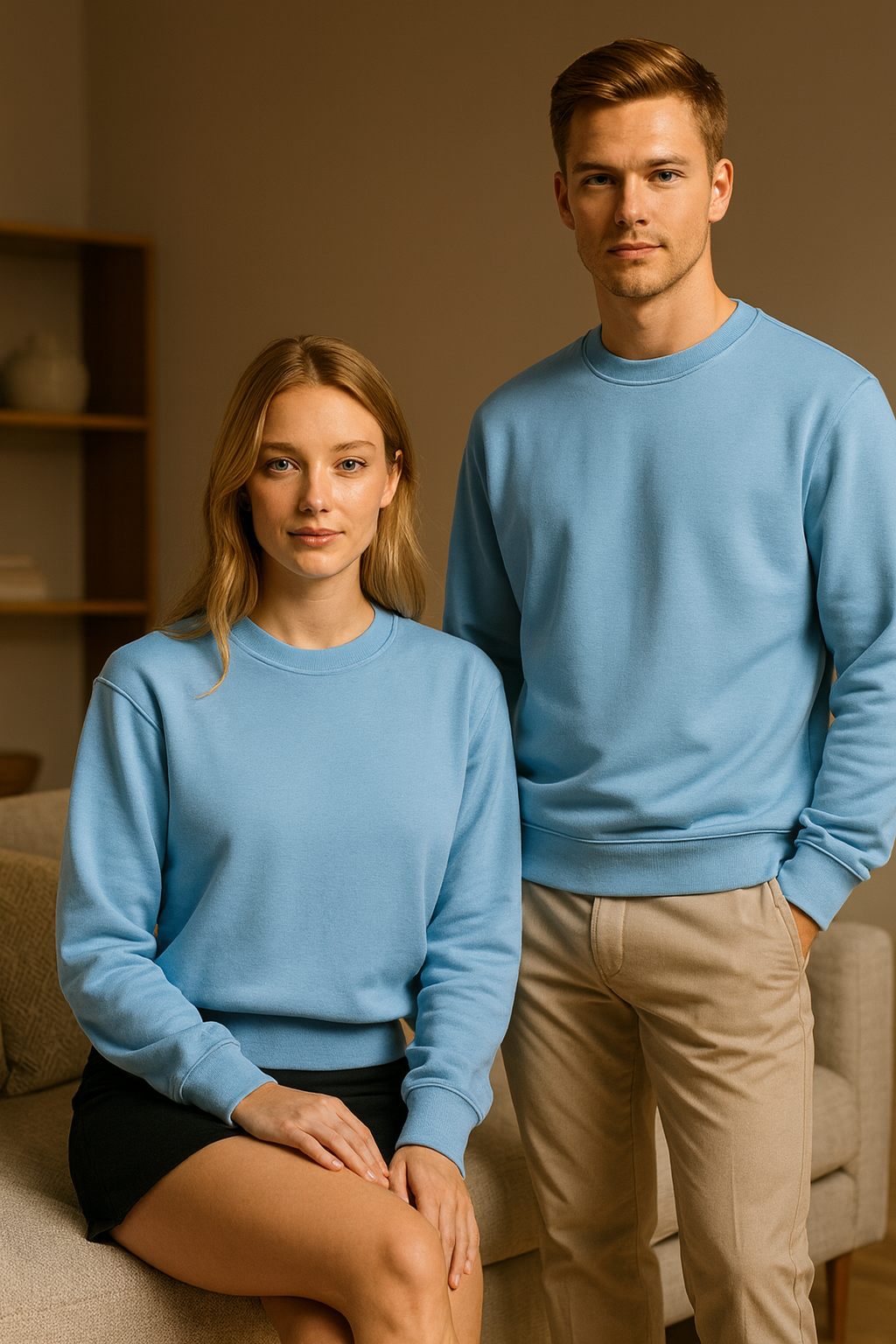 The Essential Luxe Sweatshirt — Clean, Soft, Elevated