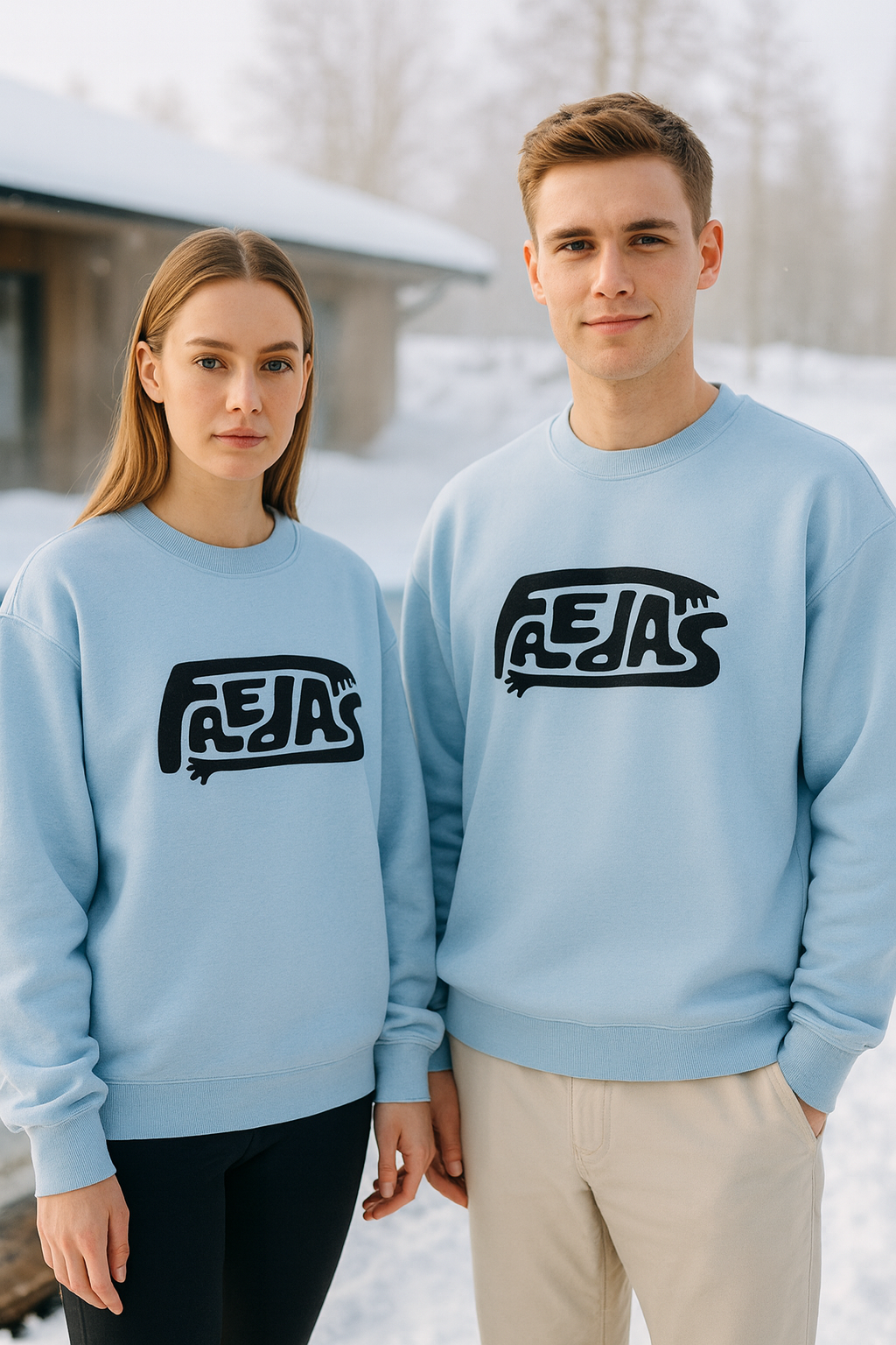 "FREDAS" Unisex Sweatshirt - Premium Cotton Fleece (300 GSM)