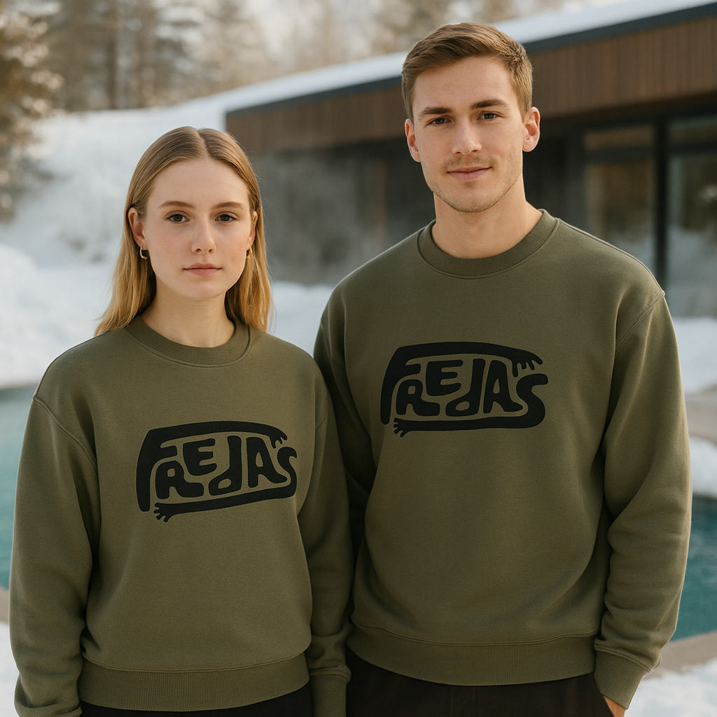 "FREDAS" Unisex Sweatshirt - Premium Cotton Fleece (300 GSM)