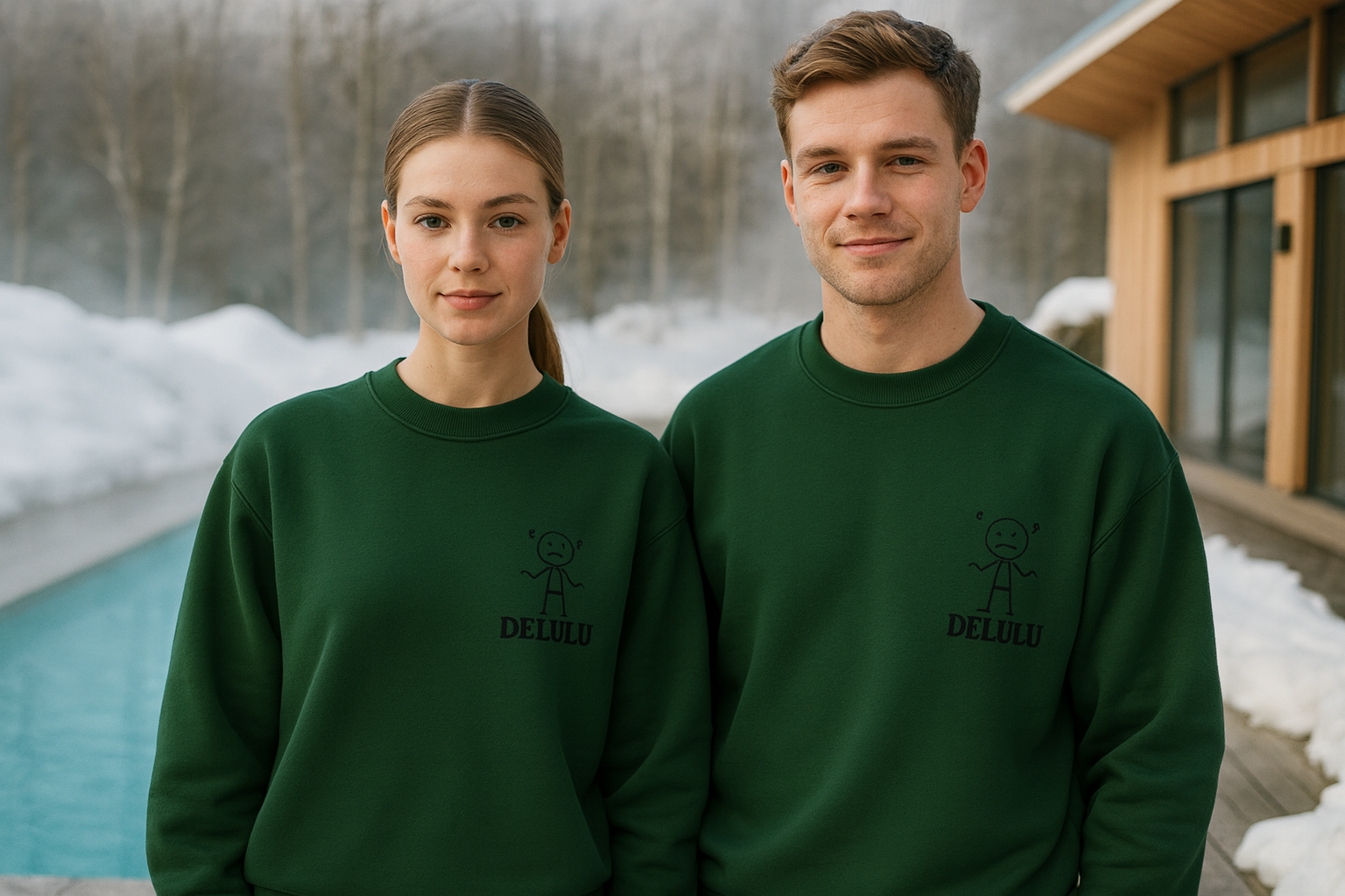 The Delusional Core Sweatshirt | Unisex Slouchy Fit | Gen Z Meme Vibe