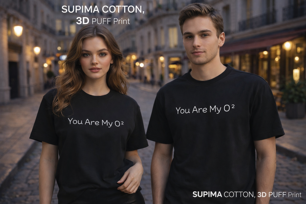 You Are My O² Tee -- Quiet love. Essential energy.