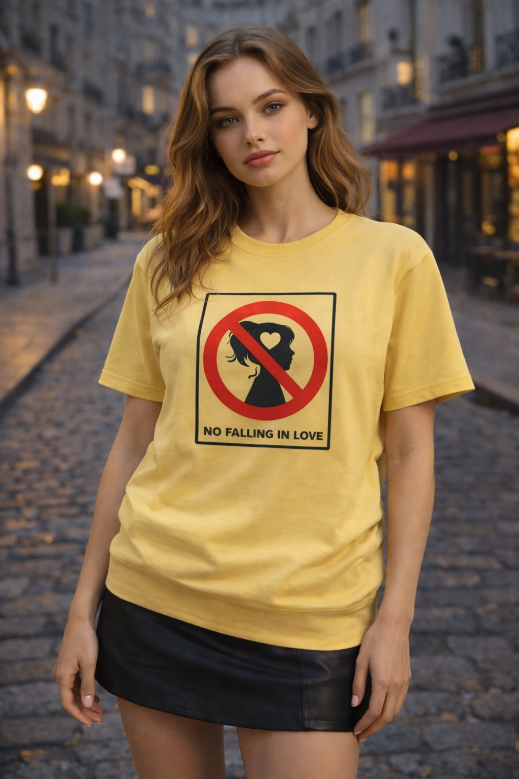 No Falling in Love Tee I said I’m fine. I lied.