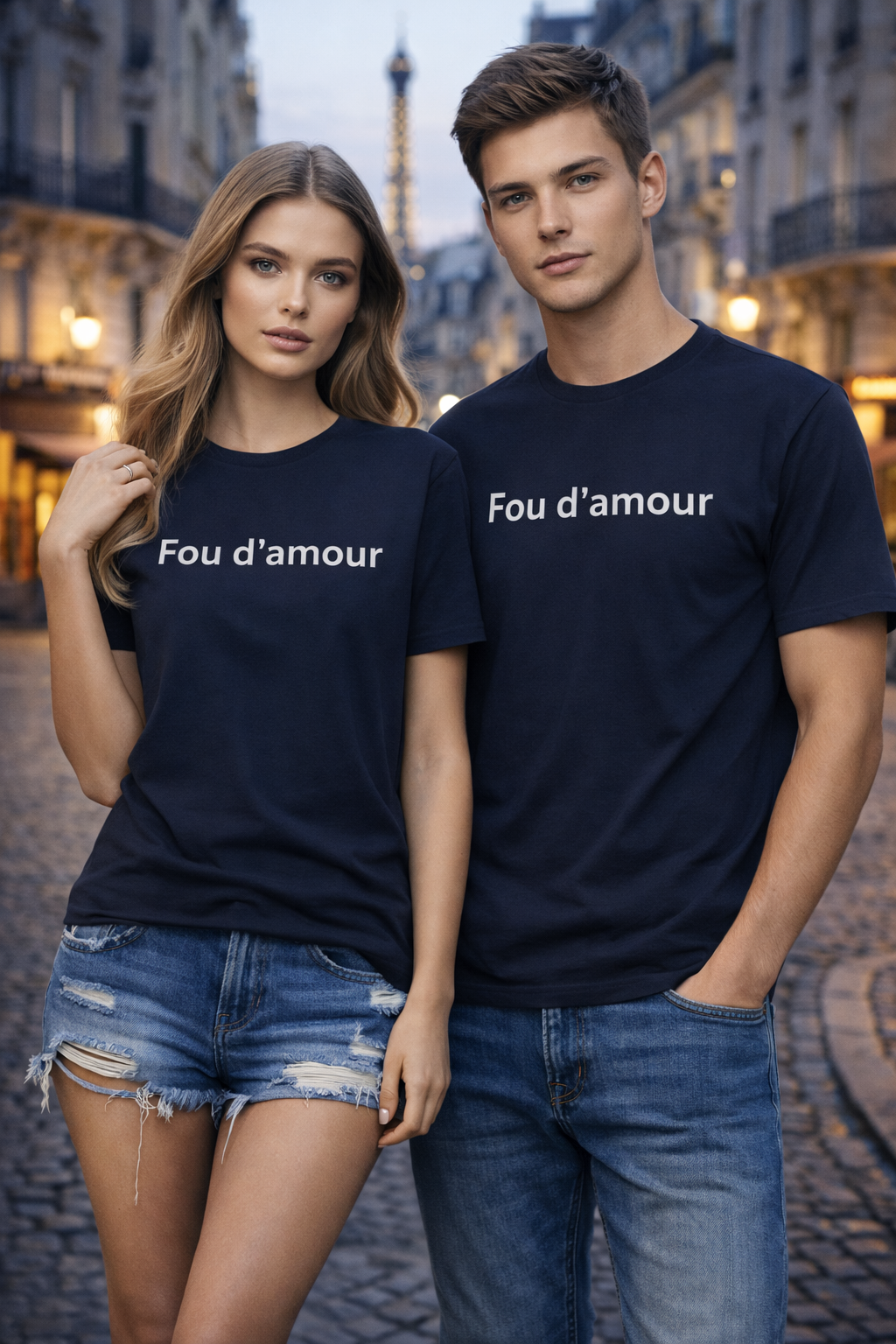 “Fou d’amour” Valentine Supima Tee 🥀