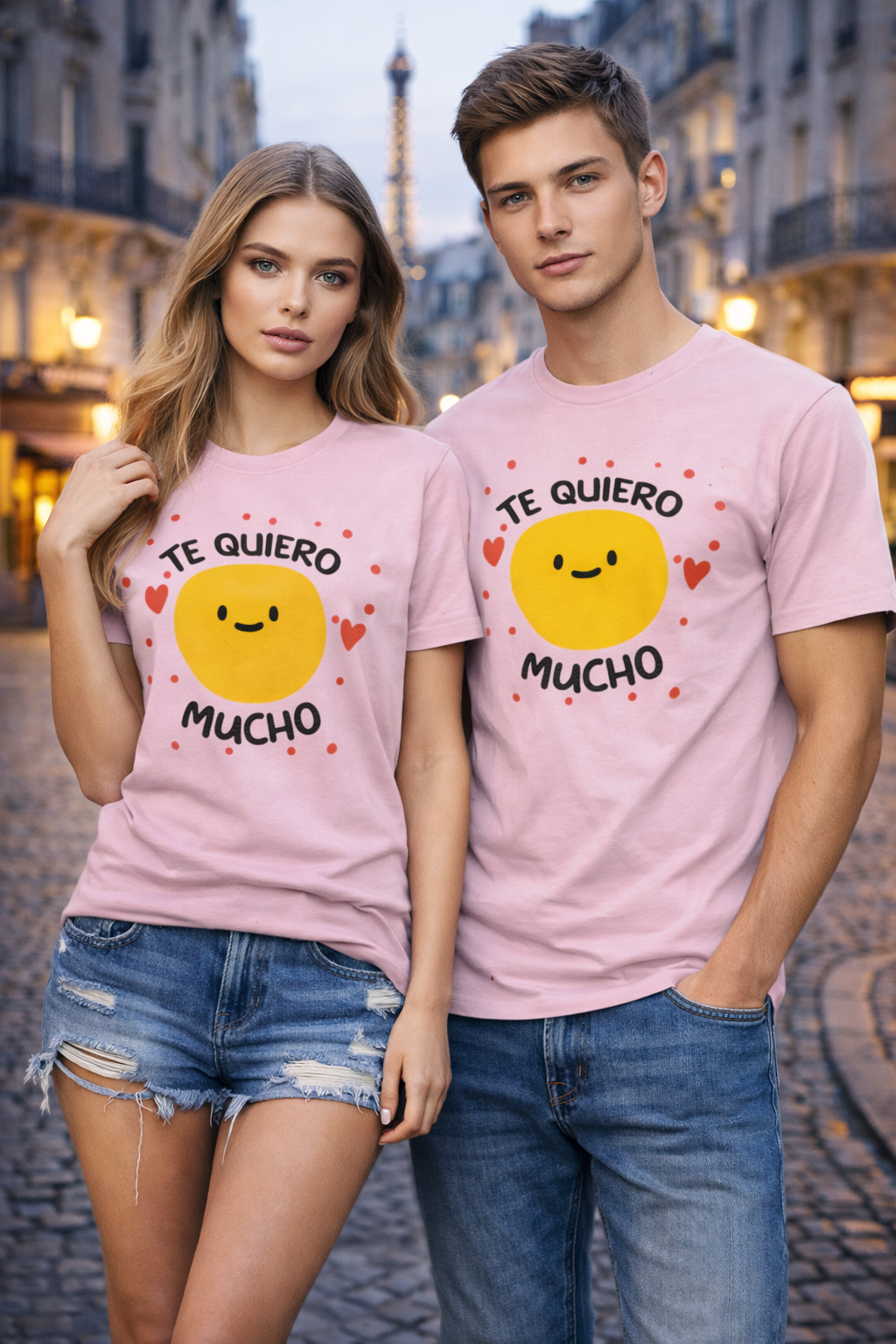 “Te Quiero Mucho” Valentine Stretch Tee 🌞❤️
