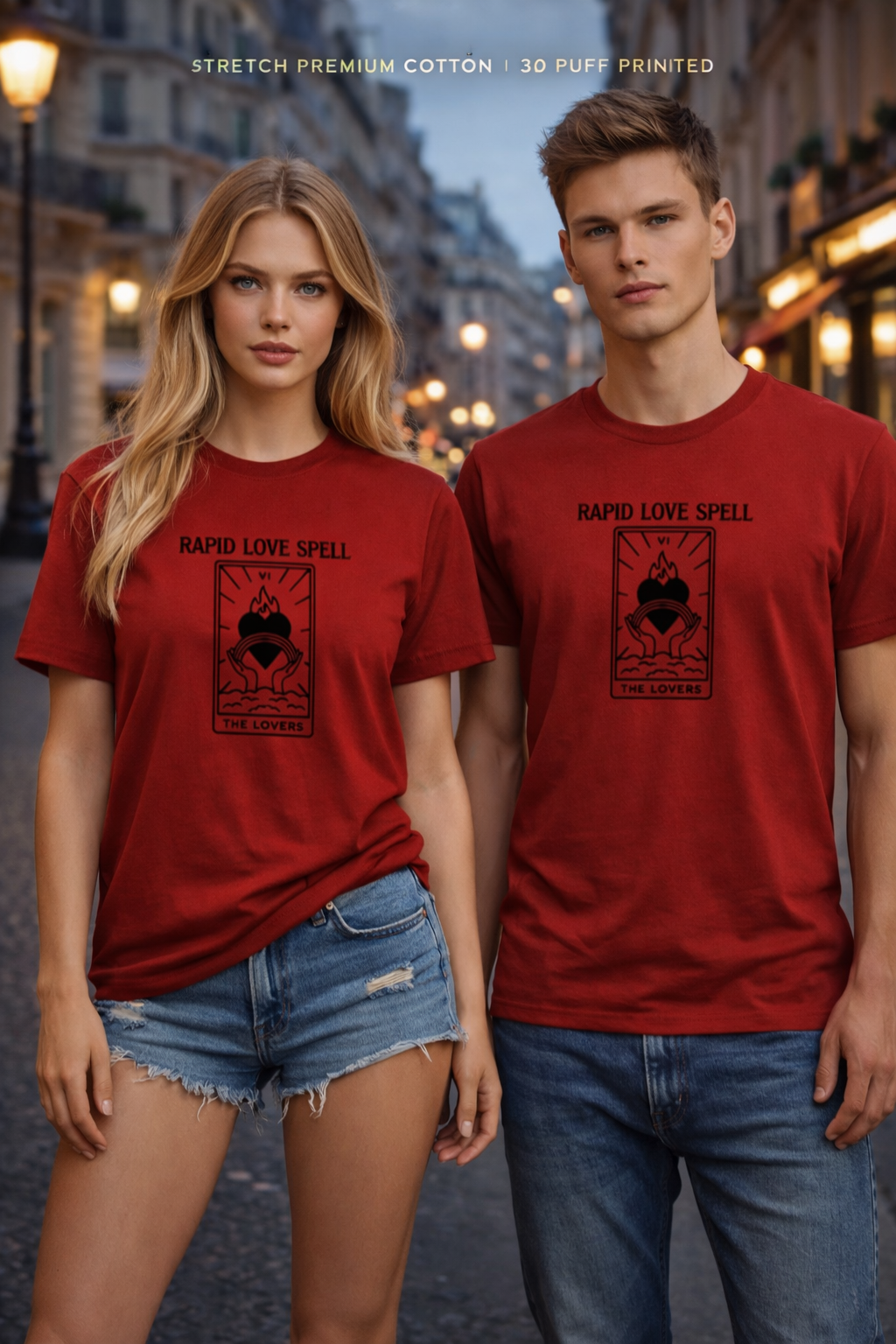 Rapid Love Spell Tee – Valentine Edit (Puff Print Edition)