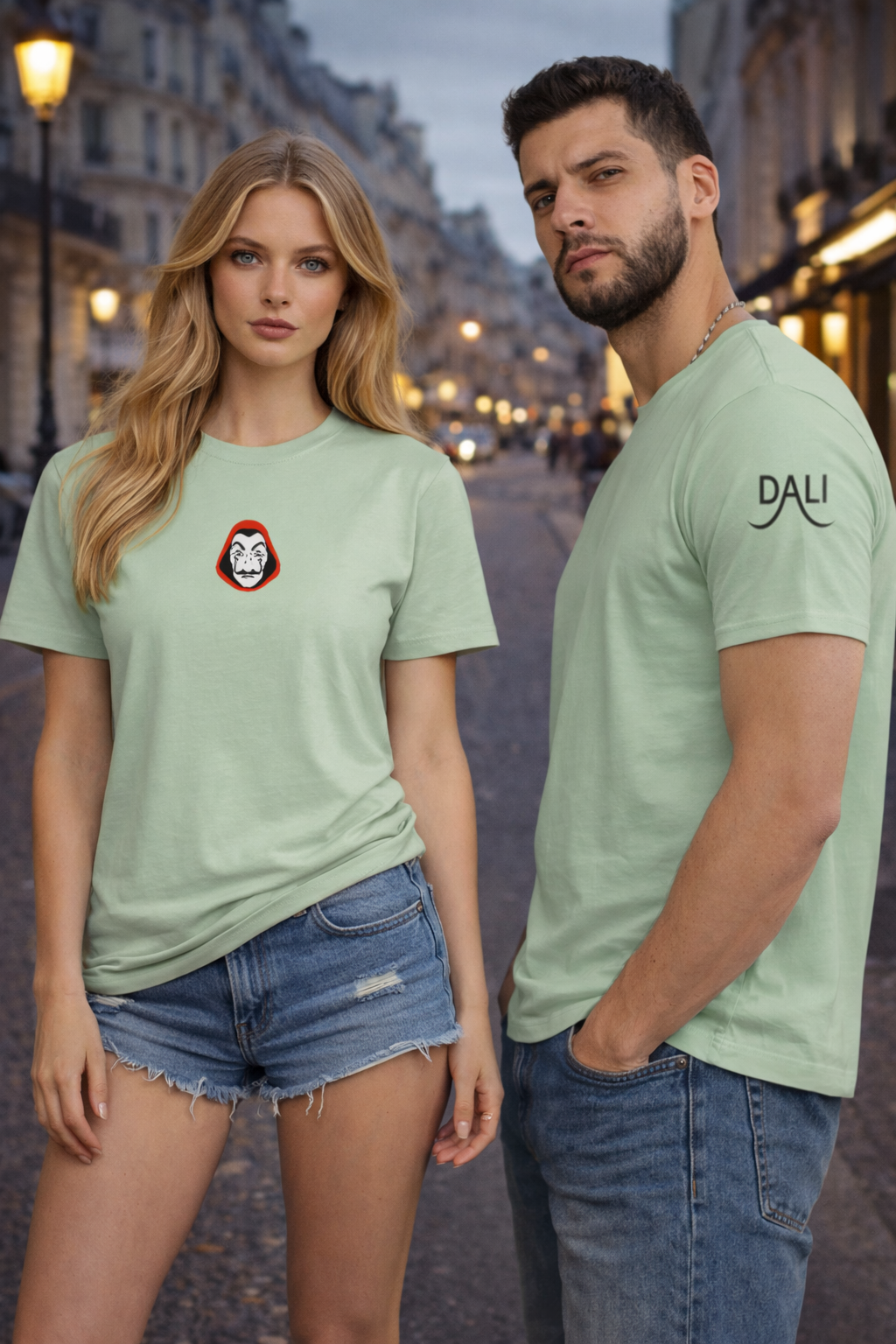 The Heist Code Tee – Money Heist Inspired (Embroidered Cult Edit)