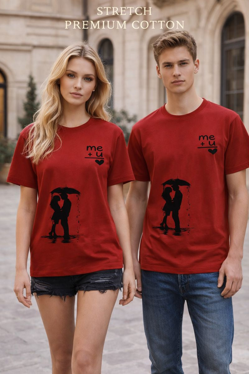 “me + u = forever” Tee ❤️‍🩹 -- Soft Love. Loud Feelings. No Math Needed.