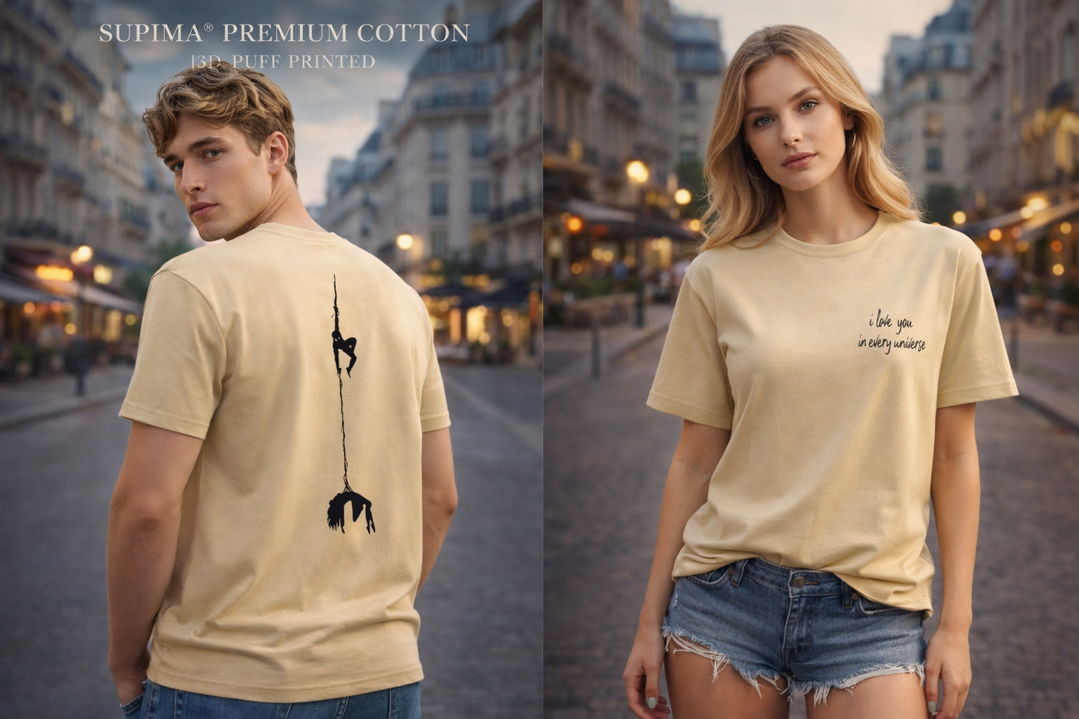 “I Love You in Every Universe” — Fandom Edit Puff Tee