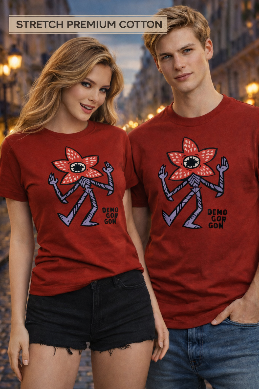 Stranger Things Demogorgon Tee 🩸🌺