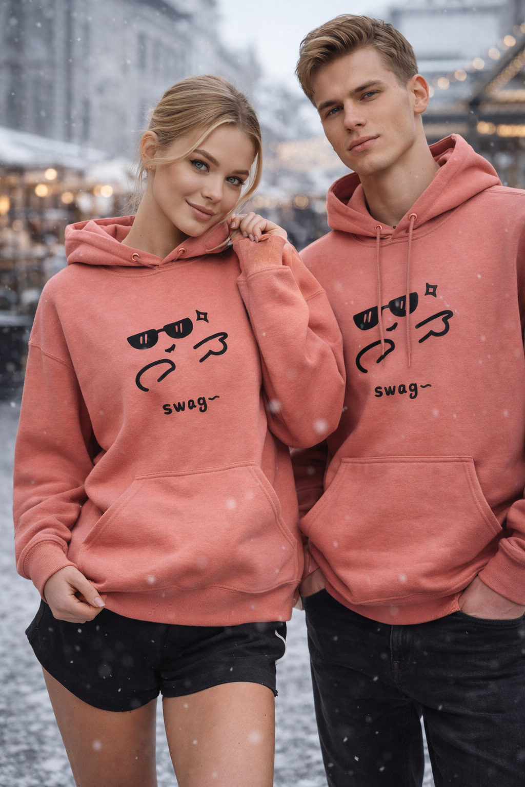 SWAG Face Cozy Unisex Hoodie