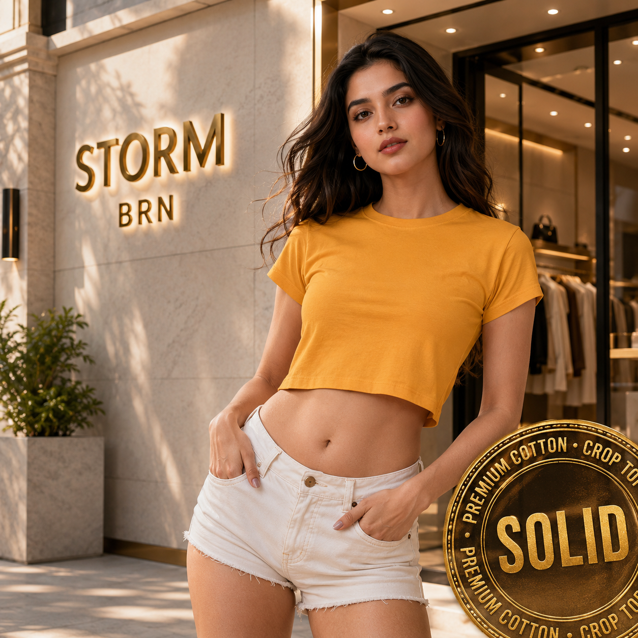 Cloud Mode Crop Top 🤍