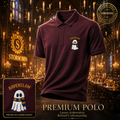 Ravenclaw Spirit Embroidered Polo 🦅📚✨