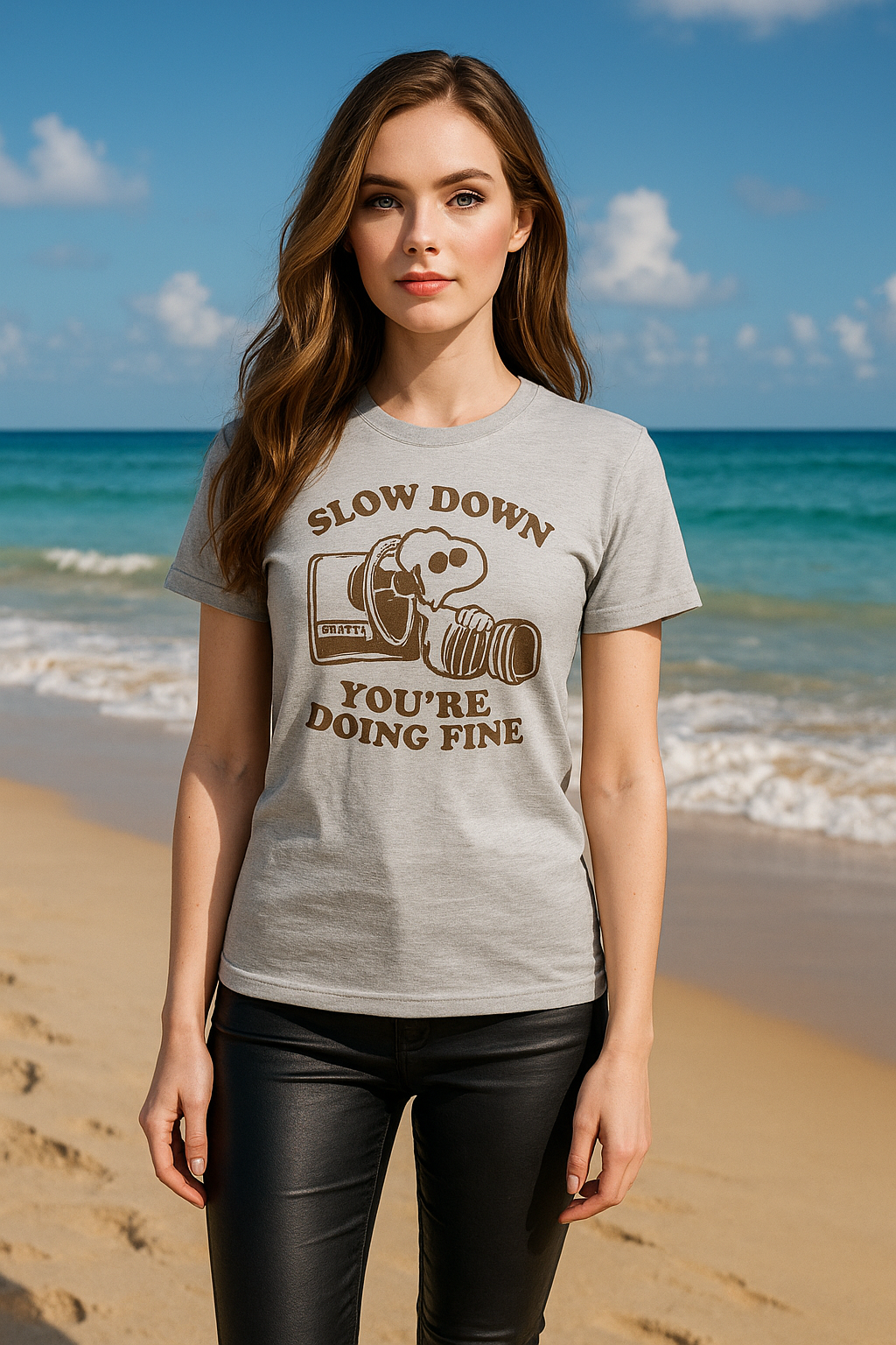 Slow Down – Moto Mindfulness Tee