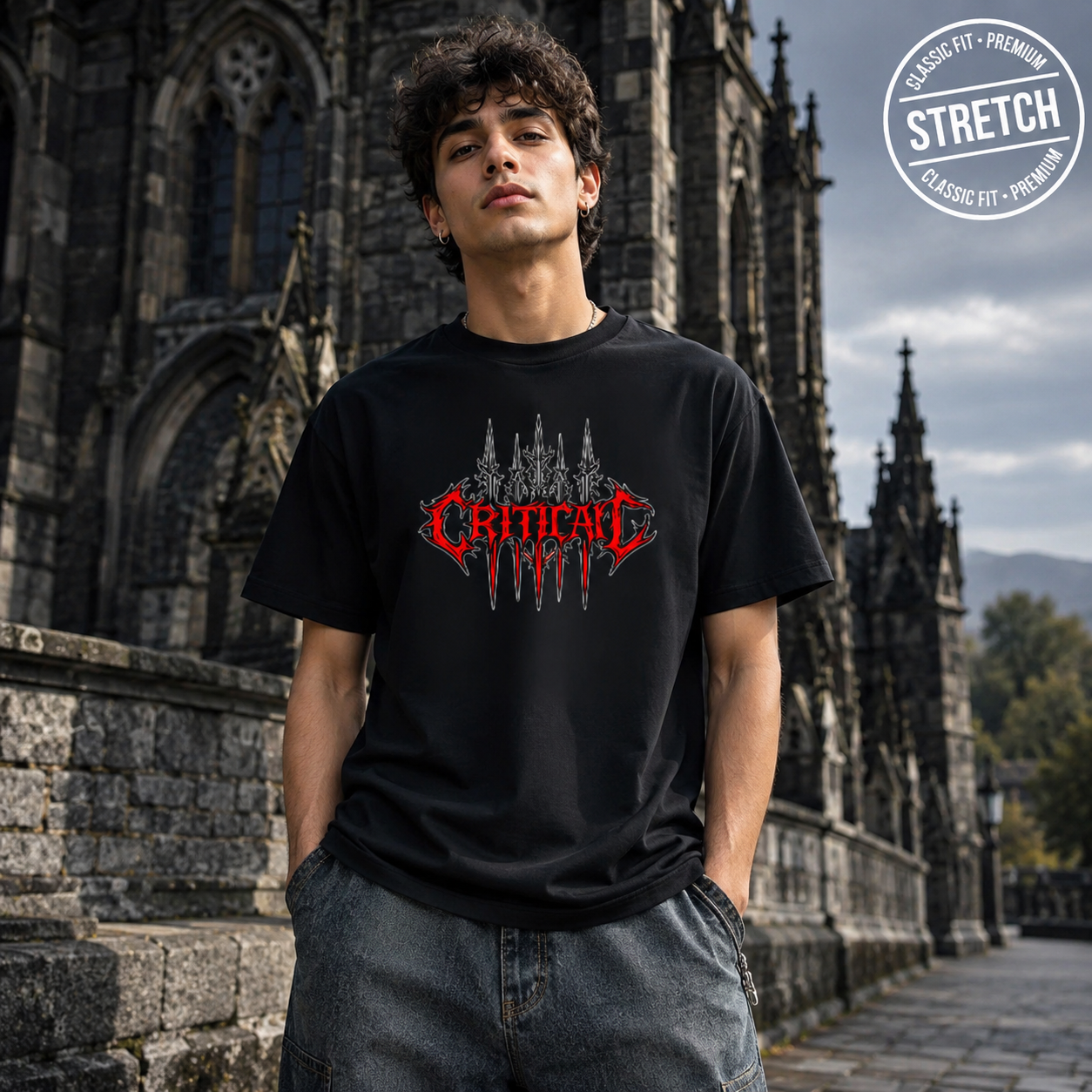 🩸 CRITICAL Gothic Graphic Tee ⚔️