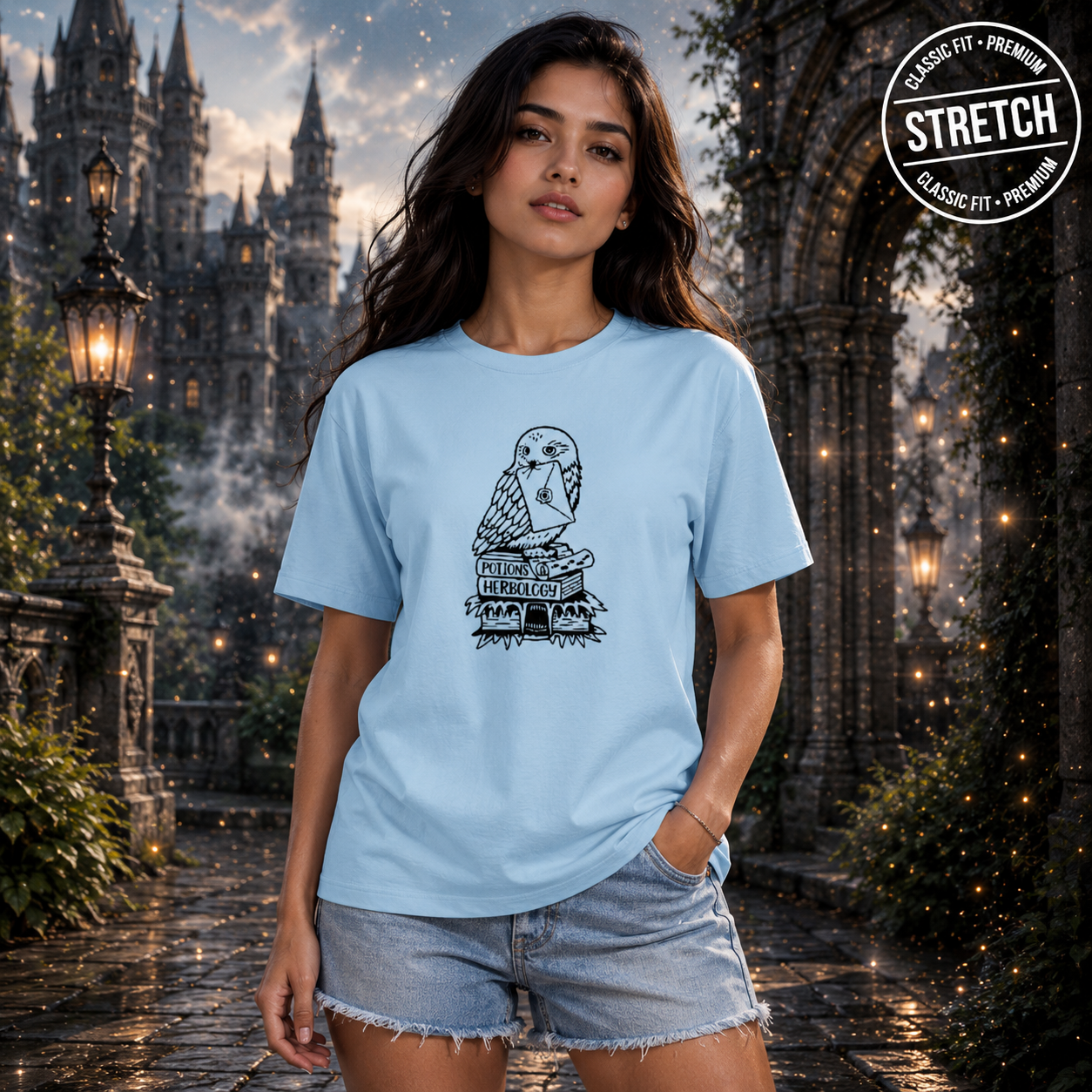 Harry's 🦉 Owl Post Wizard Tee ⚡