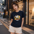 🍜🐱 Midnight Noodle Cat Supima Tee