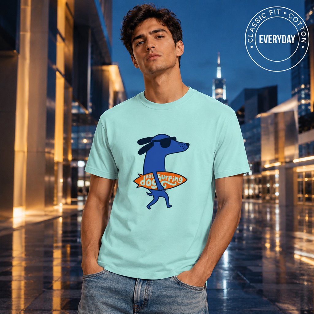 🌊 Hot Dog Surf Club Tee 🐶🏄‍♂️