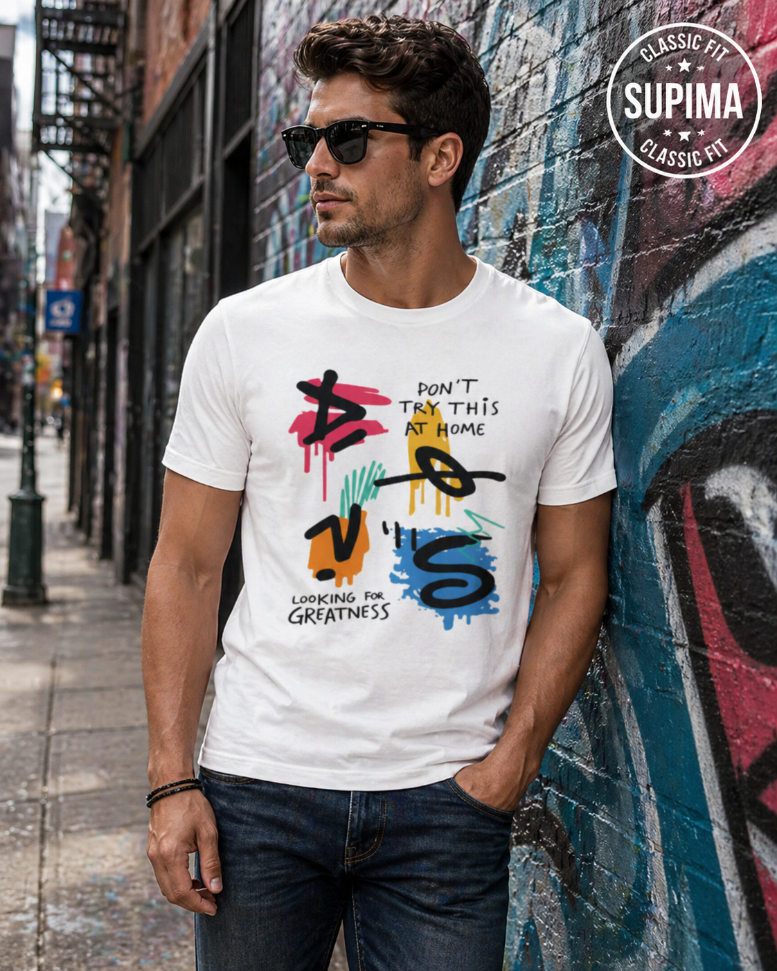 Chaos Code Supima Tee 🎨⚡