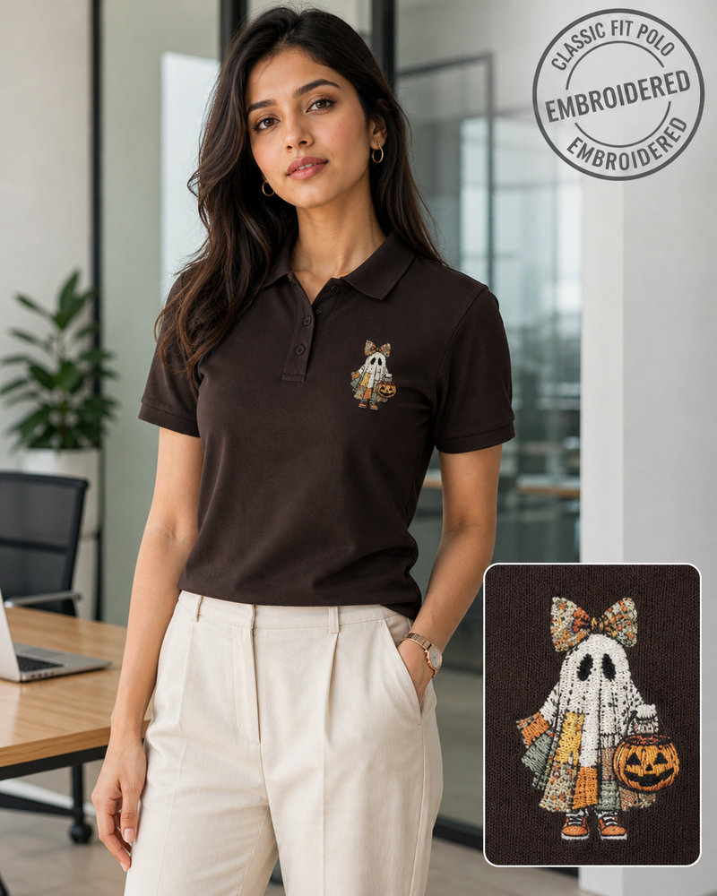 👻 The "Spooky Chic" Airtex Polo