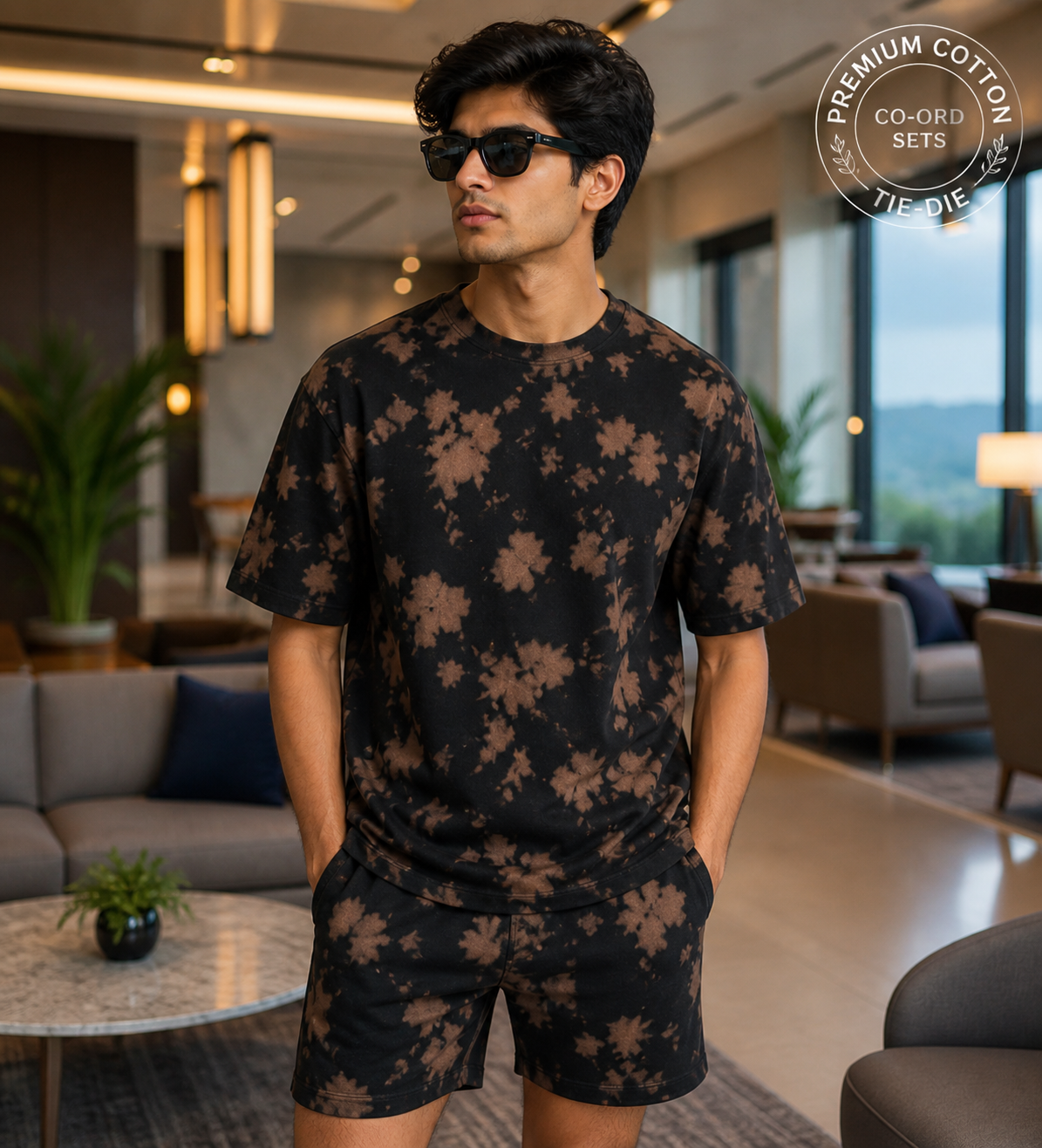⚡ Storm BRN “Paint The Streets” Tie-Dye Co-ord Set