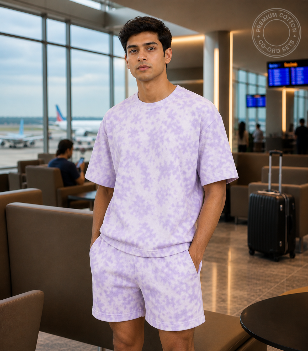 ⚡ Storm BRN “Paint The Streets” Tie-Dye Co-ord Set