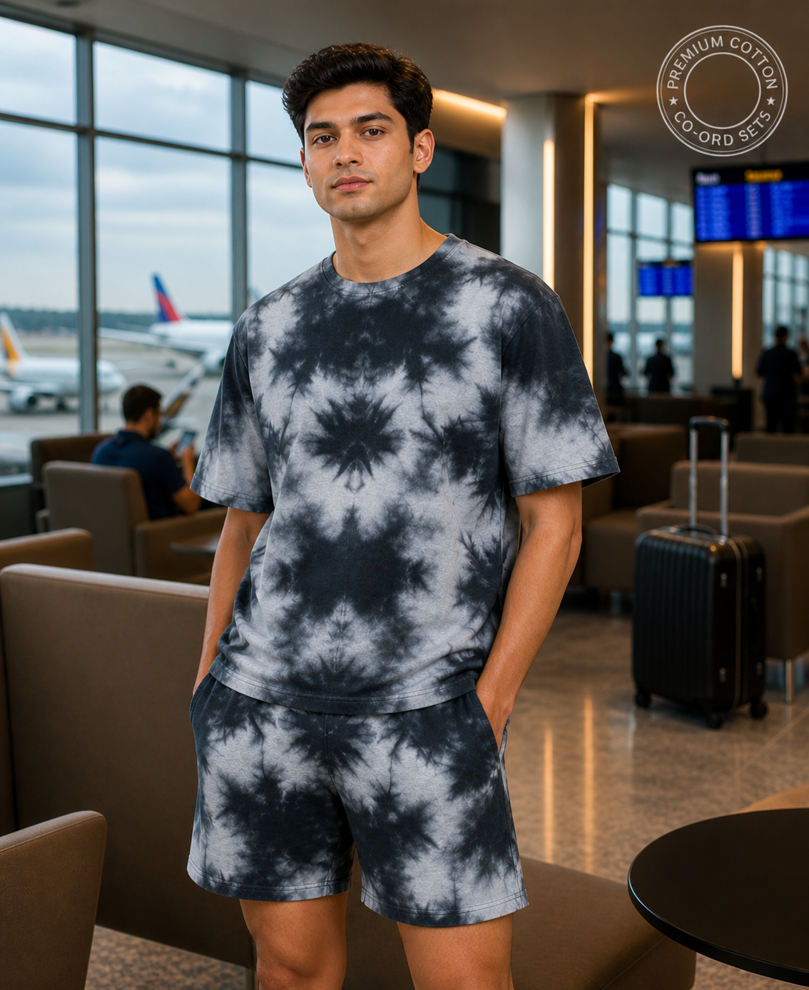 ⚡ Storm BRN “Paint The Streets” Tie-Dye Co-ord Set