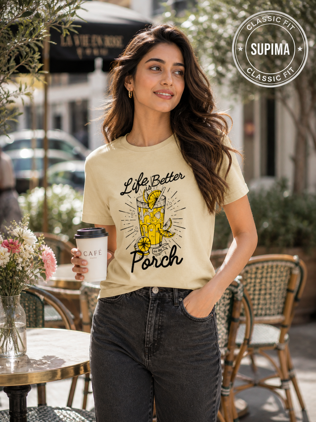 Porch Vibes – SUPIMA Classic Tee