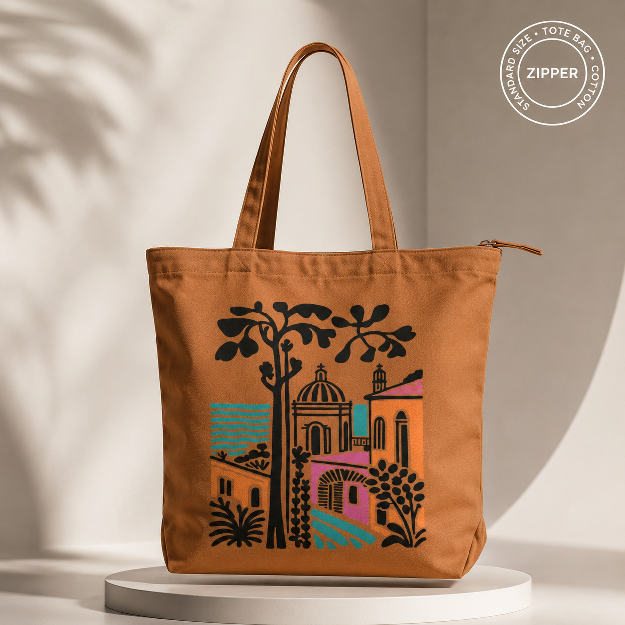 🌇 Sunset Streets Tote