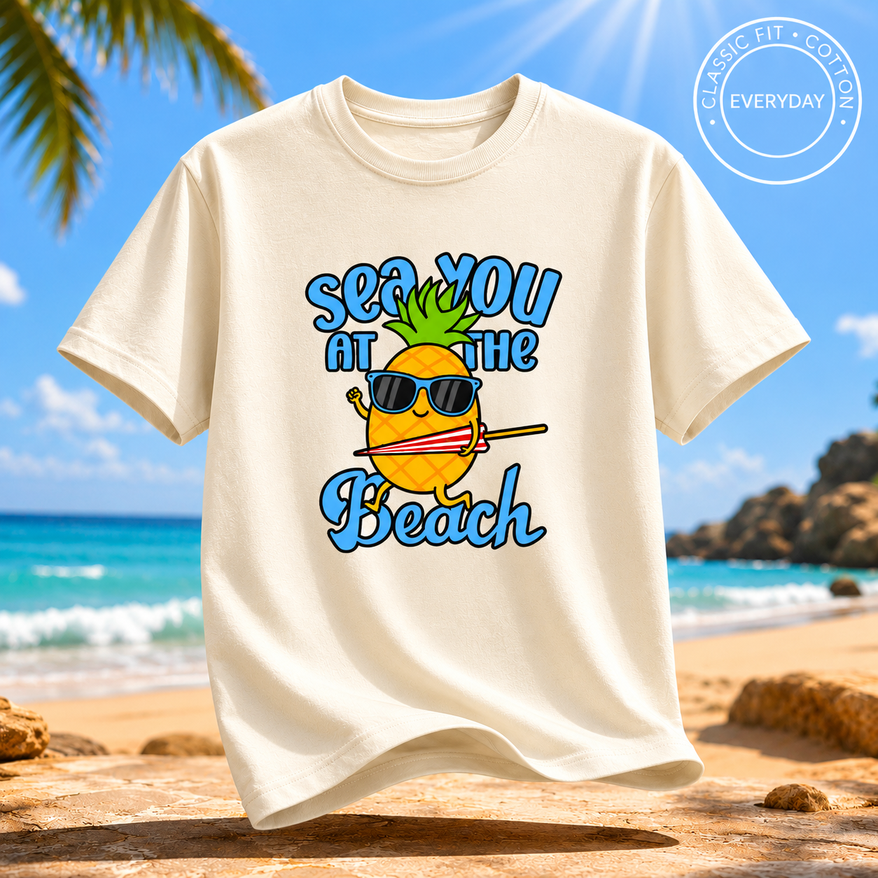See You At The Beach Tee 🌴☀️