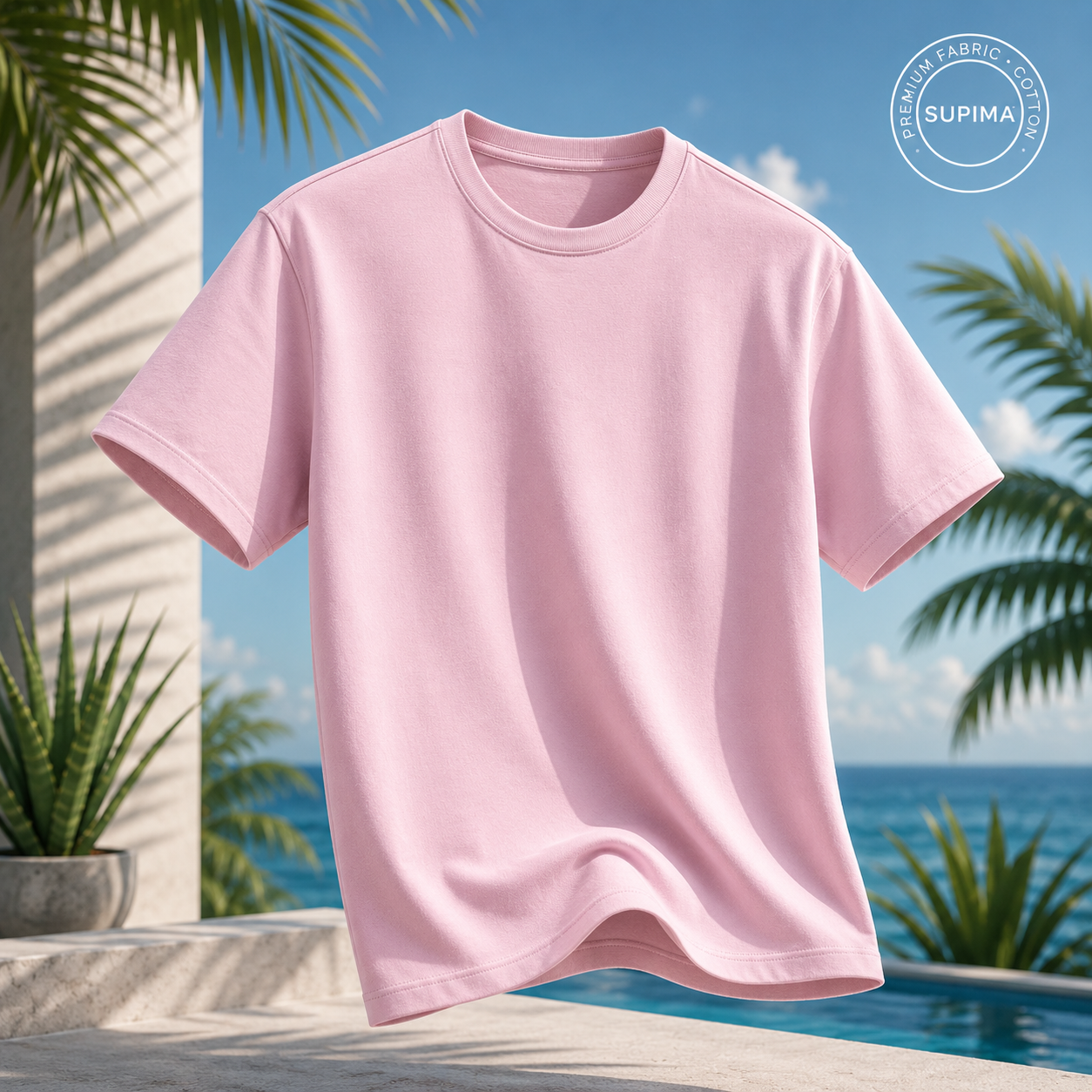 CloudSoft™ Supima Tee ☁️✨