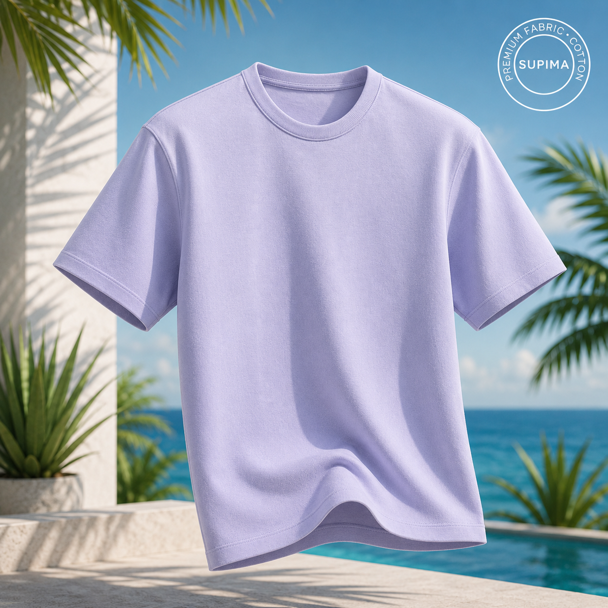 CloudSoft™ Supima Tee ☁️✨