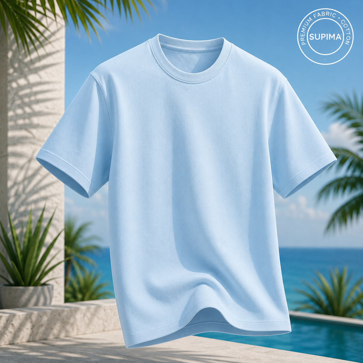 CloudSoft™ Supima Tee ☁️✨