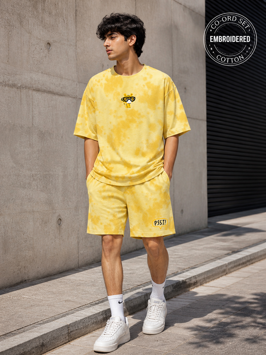 Sunset Drip Tie-Dye Co-Ord Set 💛