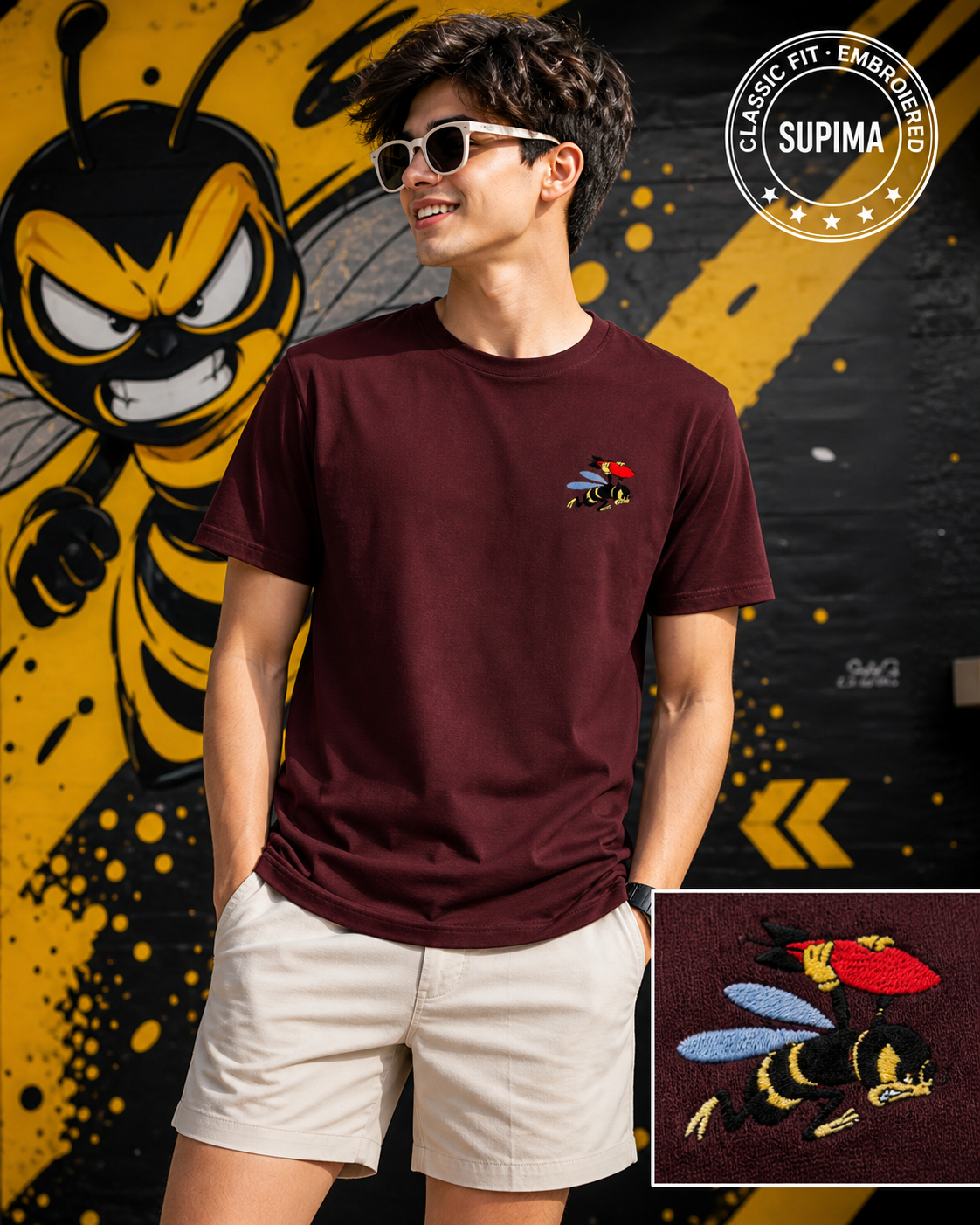 “Buzz Bomb” 🐝💣 Tee — Chaos Mode: Activated
