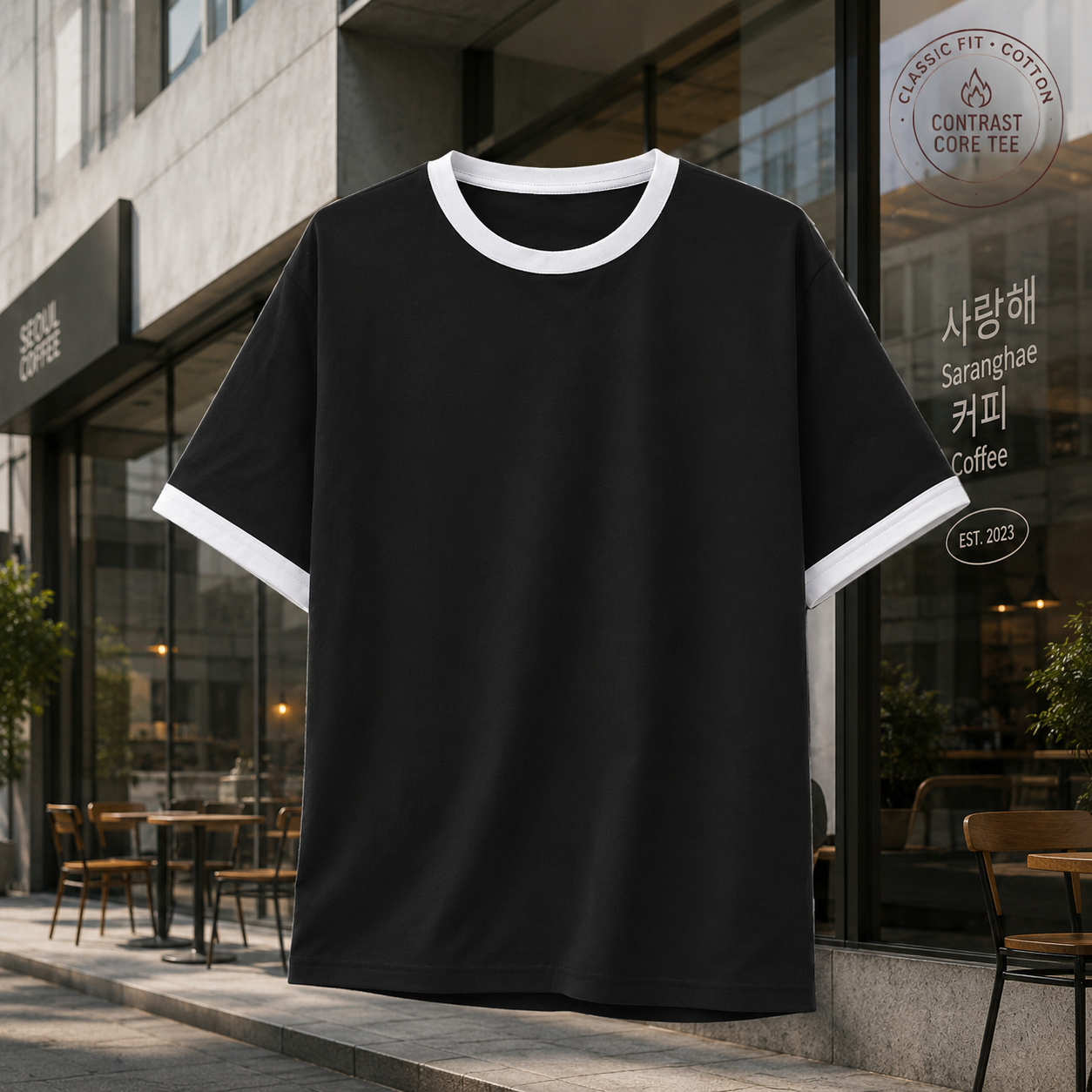 🔥 RETRO REBEL RINGER TEE ⚡