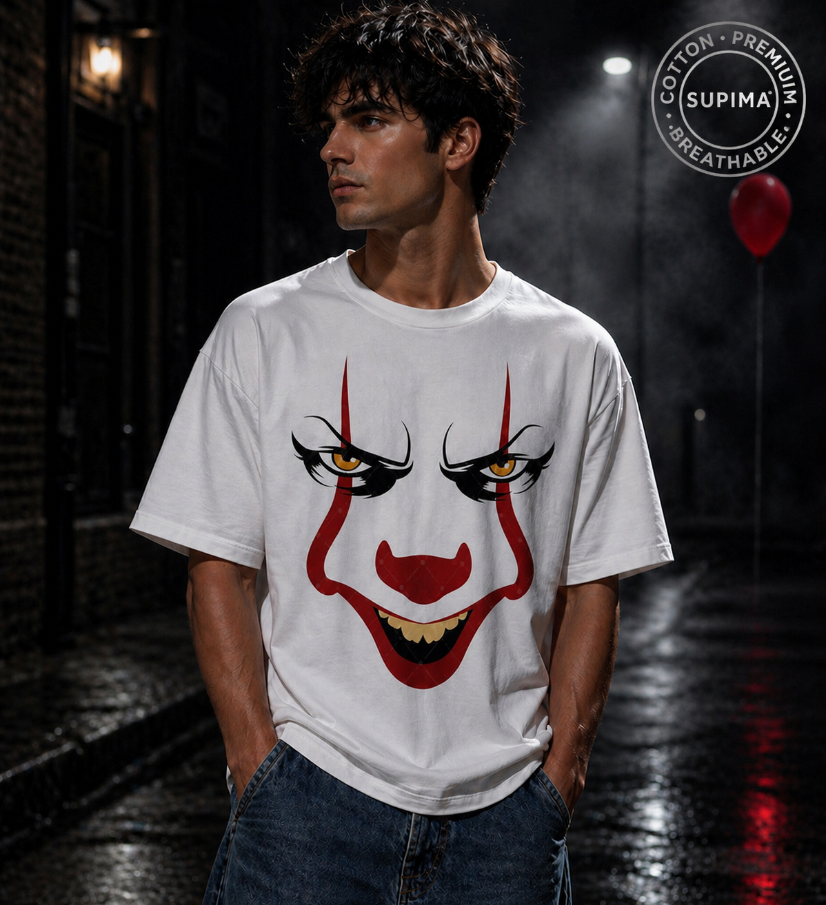 Midnight Clown – Dark Drip, Main Character Energy 🎈😈
