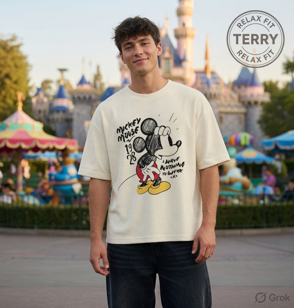 Off-Duty Mood Tee – Relaxed Energy Only