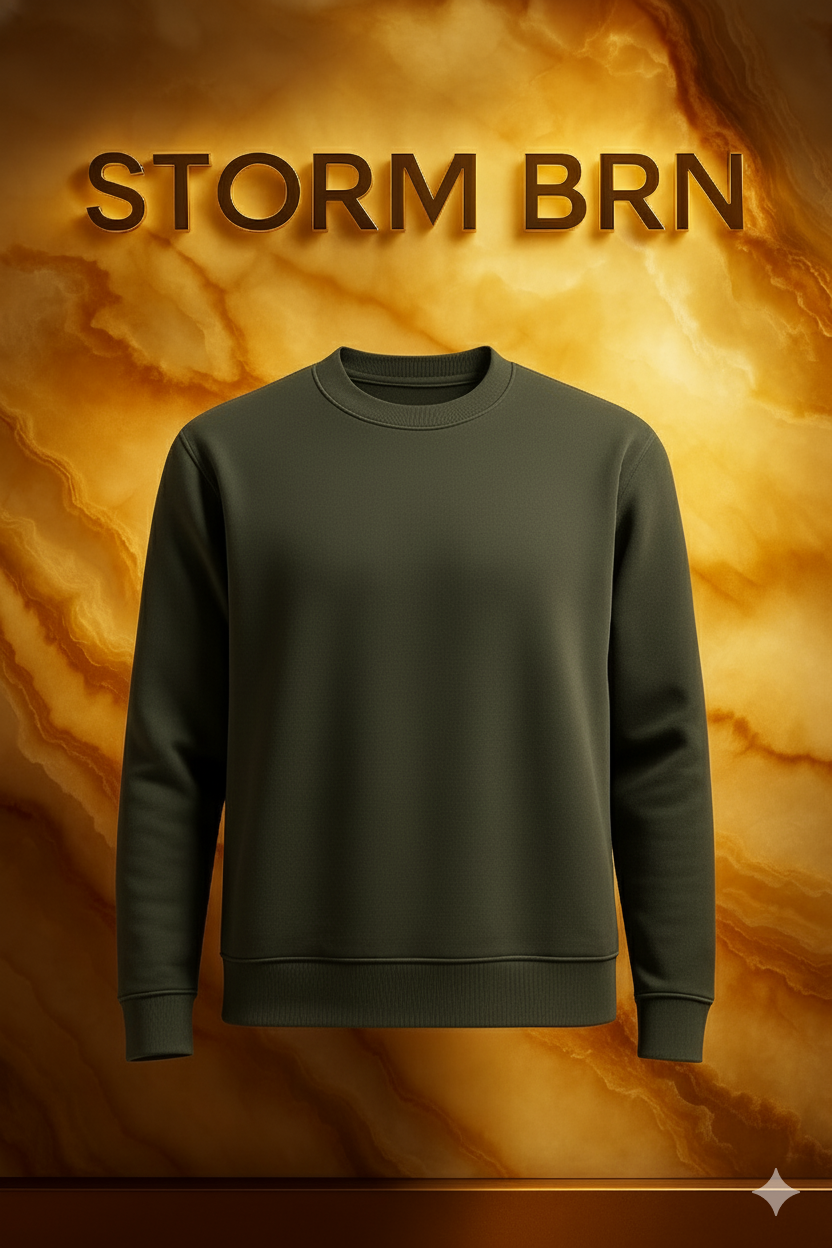 The Essential Luxe Sweatshirt — Clean, Soft, Elevated