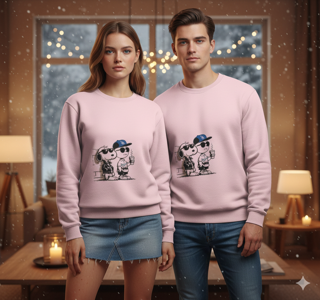 “COFFEE CREW” Sweatshirt — Retro Cool × Street Drip