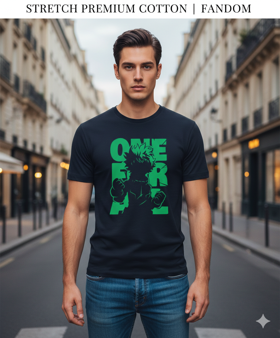 ONE FOR ALL Power Tee – Hero Arc Edition