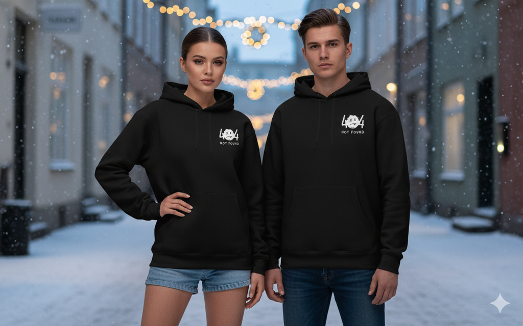 404 Error: Brain Not Found Drip Hoodie